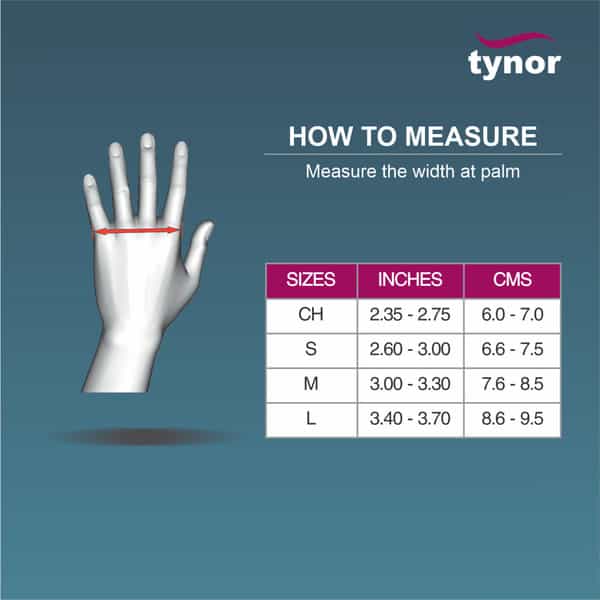 Tynor Hand Resting Splint | Beige | Left | Small | 1 Unit