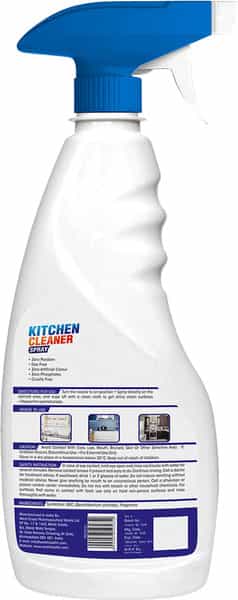 Cleno Heavy Duty Kitchen Degreaser Cleaner Spray Removes Oil Grease Food Stains - 450Ml