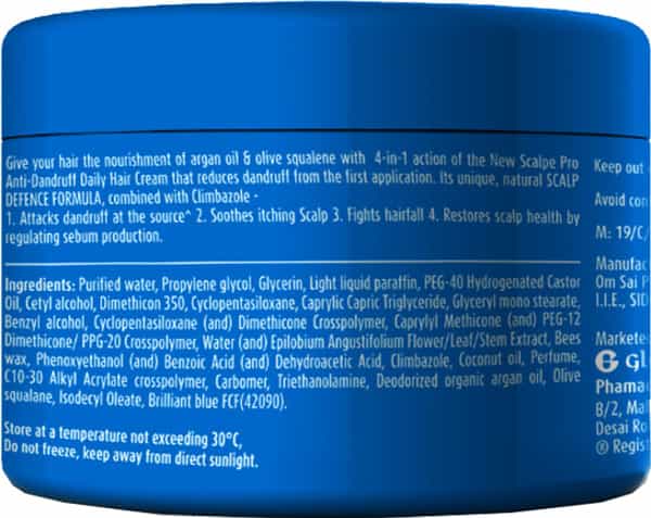 Scalpe Pro Anti Dandruff Hair Cream - 100Gm