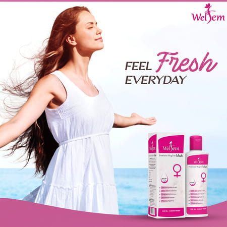 Welfem Feminine Hygiene Liquid Wash 100ml