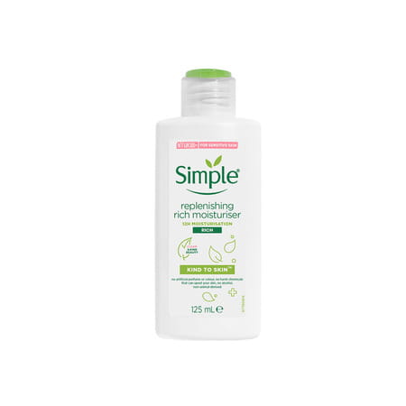 Simple Kind To Skin Replenishing Rich Moisturiser - 125 Ml