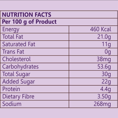 The Snack Company Date Chocochip Bistick | Wheat Biscuits | Zero Maida - 130G