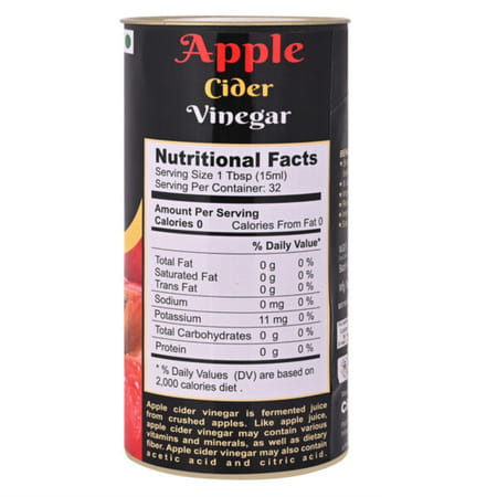 Cipzer Apple Cider Vinegar | Helps In Weight Loss(Pack Of 1)-500 Ml