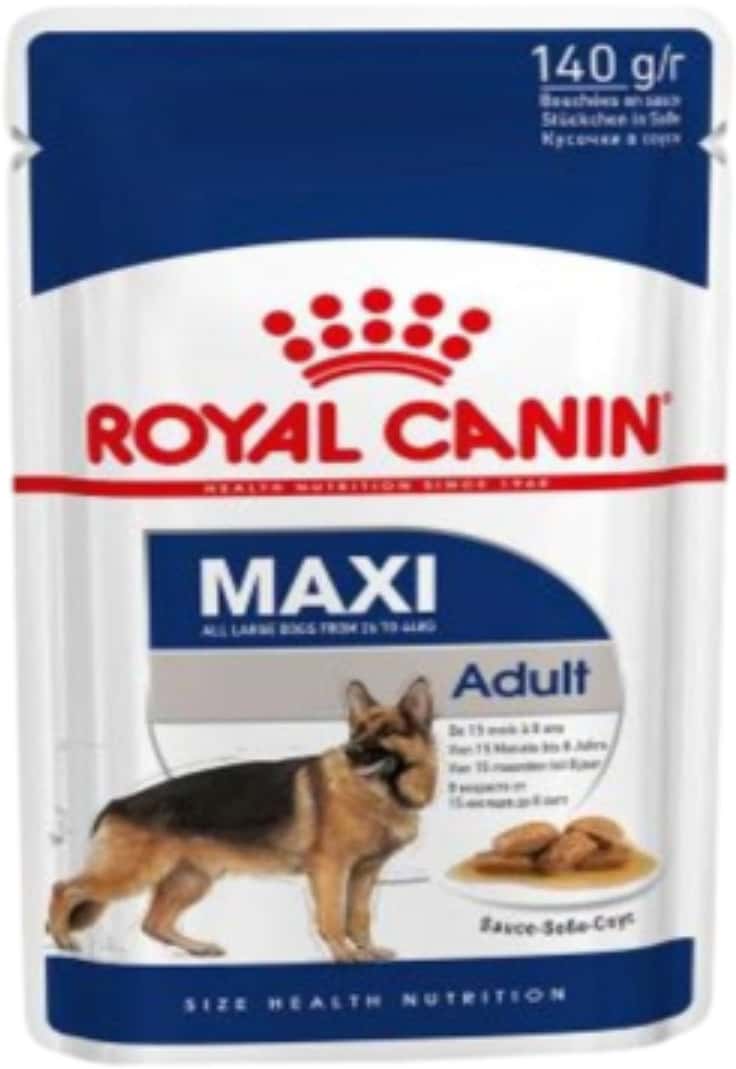Royal Canin Mad About Dogs Maxi Adult Wet Gravy Pouch 1.4 Kg