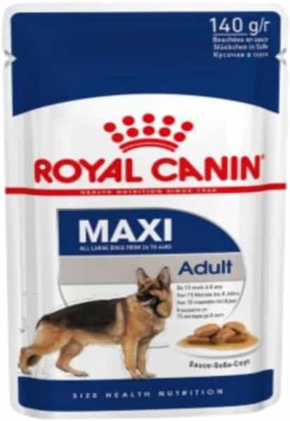 Royal Canin Mad About Dogs Maxi Adult Wet Gravy Pouch 1.4 Kg