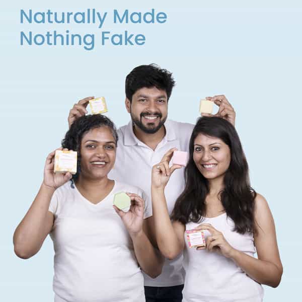 Earth Rhythm Solid Conditioner Bar - Tamanu | Kukui Nut & Camellia Oil Without Tin - 80 Gm
