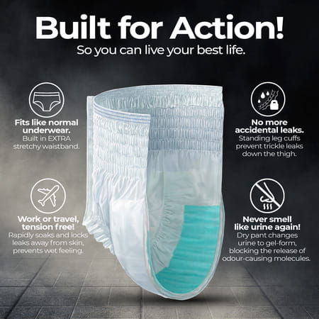 Friends Classic Adult Dry Pants Medium Size (25-48inch) 1 Nos