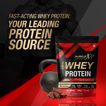 Musclexp Muscle Enduring Combo | Raw Whey Protein 1kg + Creatine Monohydrate 250g