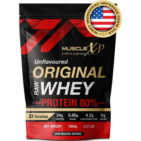 Musclexp Muscle Enduring Combo | Raw Whey Protein 1kg + Creatine Monohydrate 250g