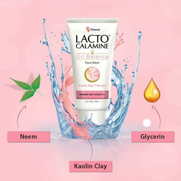 Lacto Calamine Oil Balance Face Wash - 50Ml