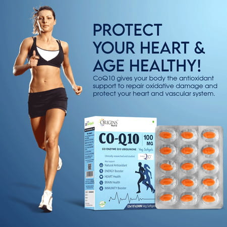 Origins Nutra Coq10 100mg Energy Booster (30 Softgels)