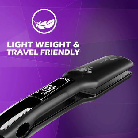 Syska Wide Plate Keratinplus Hs2020 Hair Straightener (Black)