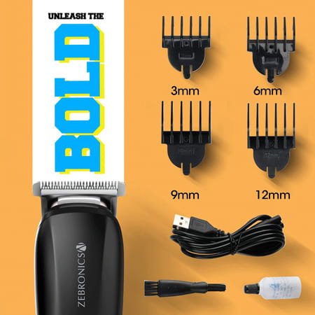 Zebronics Zeb-Ht102 Cordless/Cord Trimmer With Up To 120mins Backup(Black)