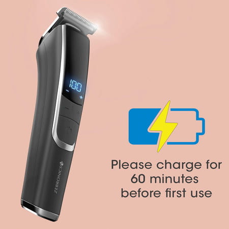 Zebronics Zeb-Ht102 Cordless/Cord Trimmer With Up To 120mins Backup(Black)