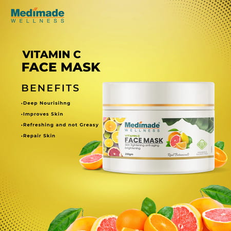 Medimade Vitamin C Face Mask - 250 Gm