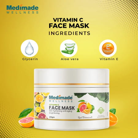 Medimade Vitamin C Face Mask - 250 Gm