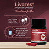 Livozest Capsules 10 Caps | Liver Health Supplement | Detox Liver (Pack Of 2)