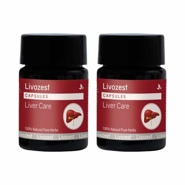 Livozest Capsules 10 Caps | Liver Health Supplement | Detox Liver (Pack Of 2)