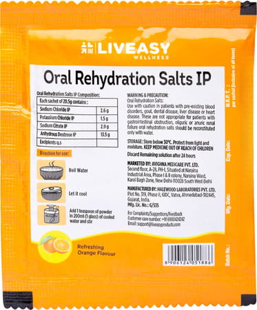 Ors 20.5gm Orange Liveasy Sachet