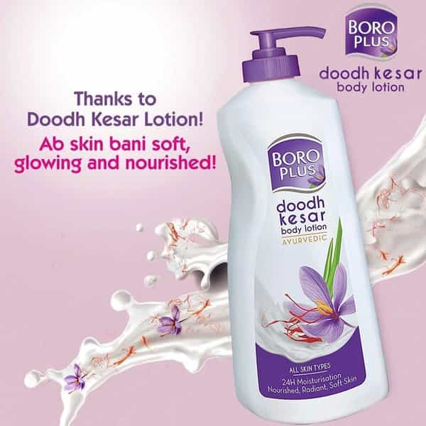 Boroplus Doodh Kesar Body Lotion Bottle Of 400 Ml