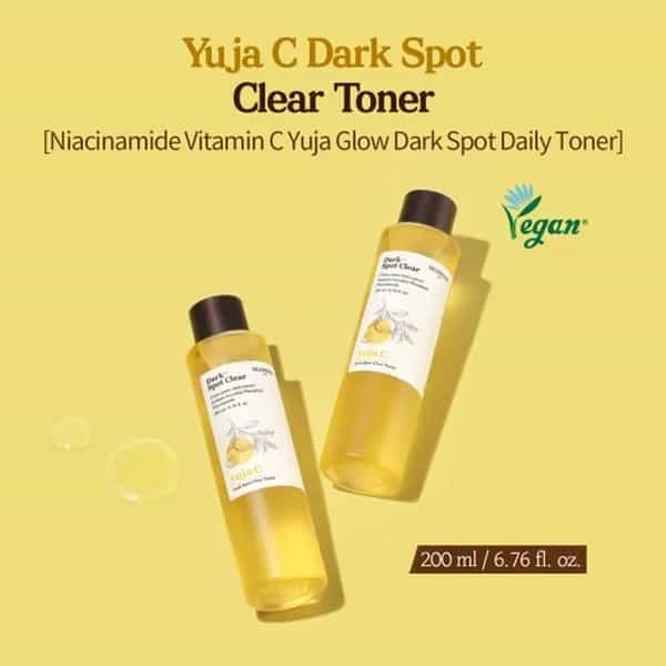 Skinfood Yuza C Dark Spot Clear Toner - Lotion | Korean Cosmetics | Blemish Care 200Ml