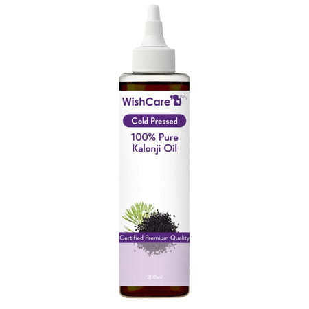 Wishcare 100% Pure Cold Pressed Kalonji Black Onion Seed Oil For Healthy Hair And Skin (200ml)