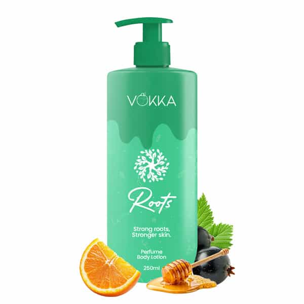 Vokka Roots Perfume Body Lotion 250Ml | Floral Fruity Gourmand Fragrance
