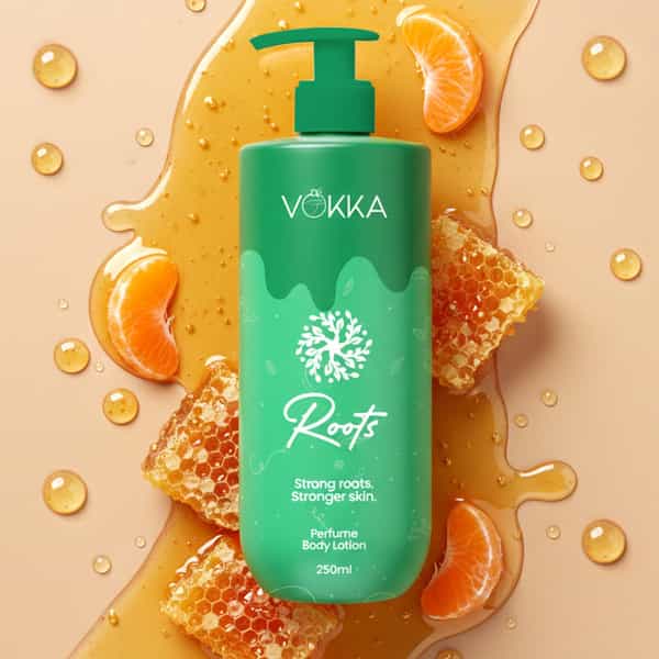 Vokka Roots Perfume Body Lotion 250Ml | Floral Fruity Gourmand Fragrance