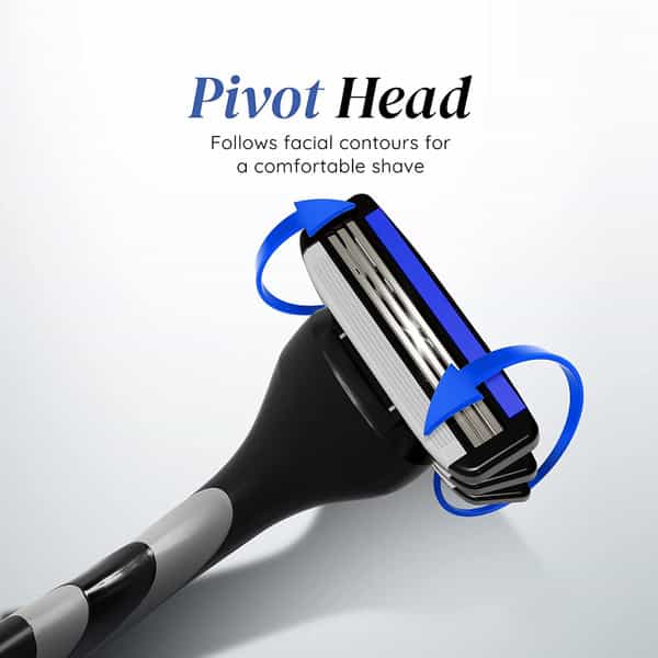 Letsshave Pro 3 Razor Shaving Kit Value Set For Men