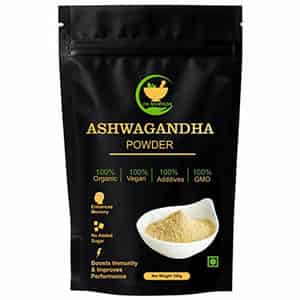 Fij Ayurveda 100% Pure Ashwagandha Powder (withania Somnifera) Supports Anxiety & Stress - 100gm