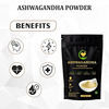 Fij Ayurveda 100% Pure Ashwagandha Powder (Withania Somnifera) Supports Anxiety & Stress - 100Gm