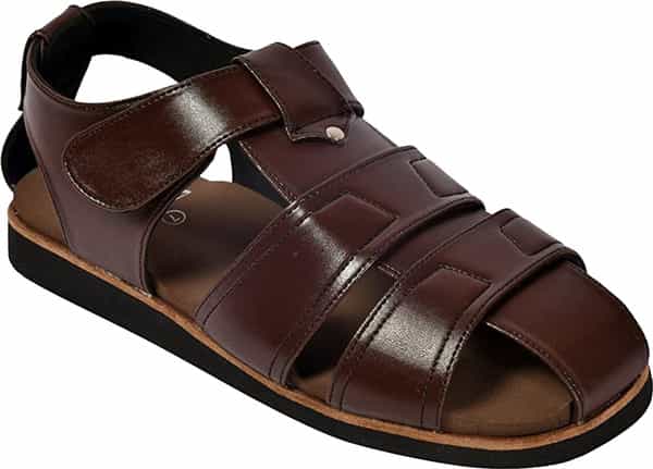 Podolite 406 Knight Gents Brown Size 10 Slippers 1