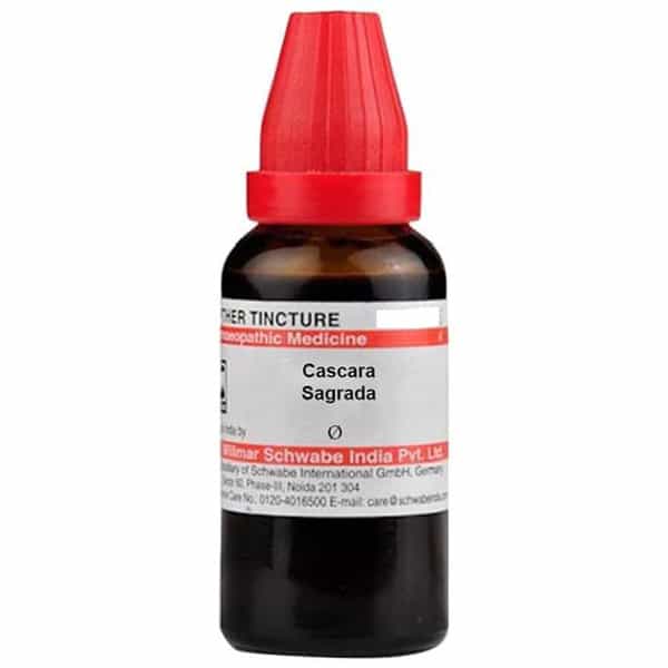 Dr. Willmar Schwabe India Cascara Sagrada Mother Tincture Q 30 Ml