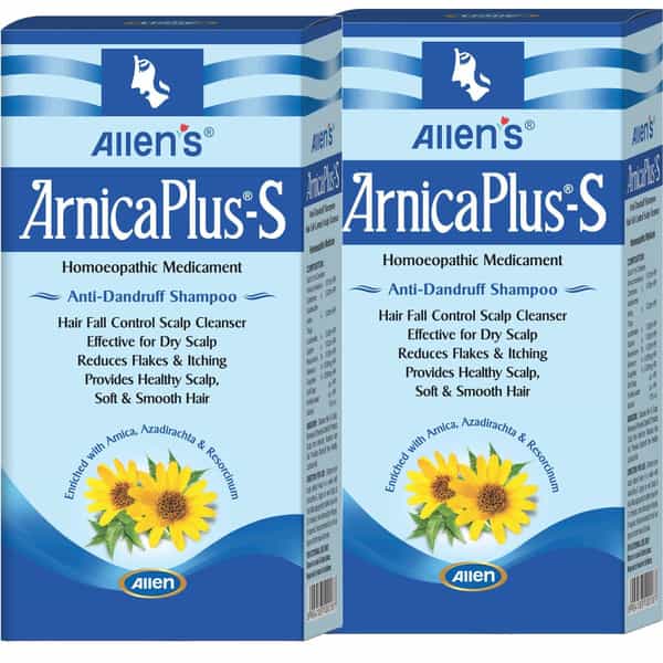 Allen Laboratories Arnica Plus S - Anti Dandruff Shampoo 100 Ml (Pack Of 2)