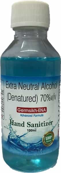 Germsikh Ena Advanced Formula  Hand Sanitizer  Bottle Of 100 Ml