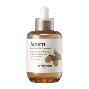 Skinfood Acorn Pore Peptide Ampoule - Korean Face Serum | Pore Tightening & Firming - 55ml