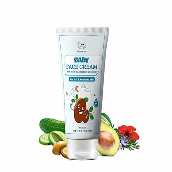 Tnw The Natural Wash Moisturizing Baby Face Cream For Soft Skin 0-10 Years