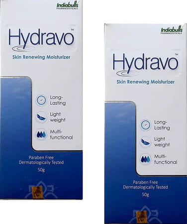 Hydravo Skin Renewing Moisturizer (50 G) Pack Of 2