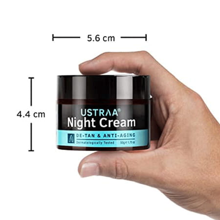 Ustraa Night Cream - De-Tan & Anti-Aging 50g