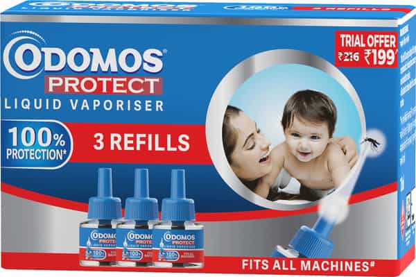 Dabur Odomos Lvp - 45 Ml (Pack Of 3)