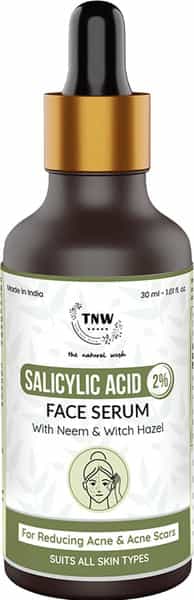 Tnw The Natural Wash Salicylic Acid Serum For Reducing Acne & Acne Scars - 30 Ml