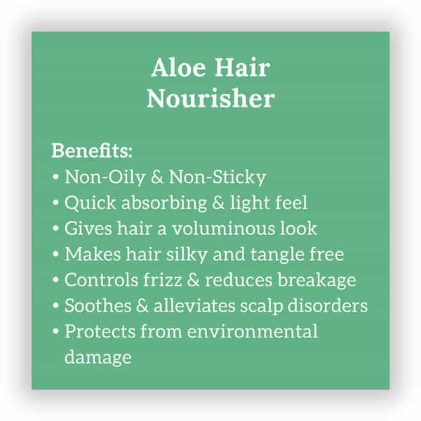 Stemveda Aloe Hair Nourisher Non Oily & Non Sticky Daily Hair Nourisher 200 Ml