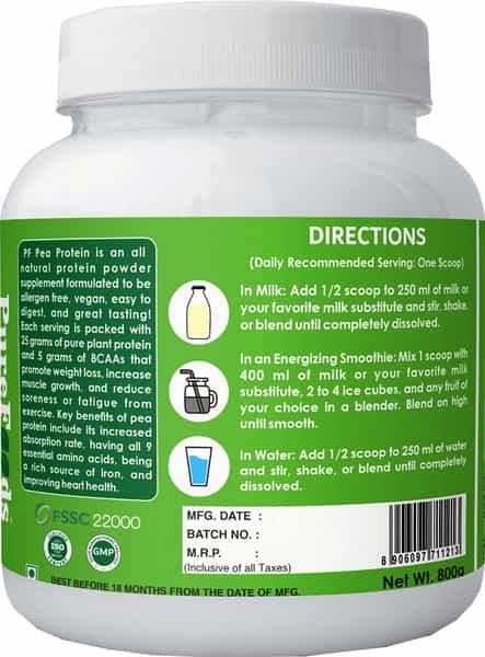 Purefoods Pf Pea Protein Chocolate Flavour - 800G