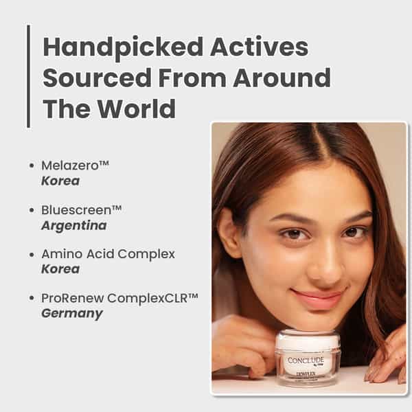 Conclude Dewplex Tone Correcting Hydrating Moisturizer | Niacinamide & Melazero | 50G