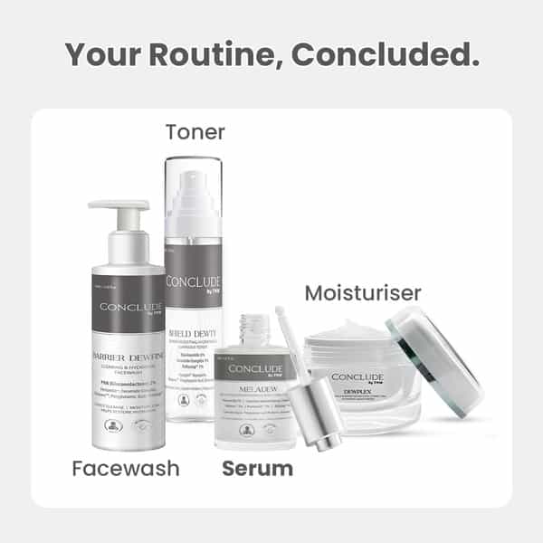 Conclude Dewplex Tone Correcting Hydrating Moisturizer | Niacinamide & Melazero | 50G