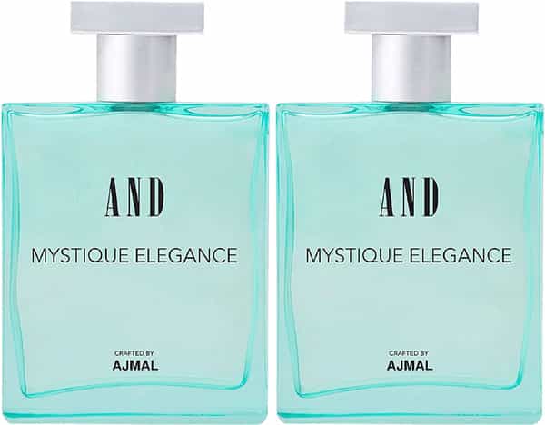 And Mystique Elegance Eau De Parfum Pack Of 2 Crafted By Ajmal - 200 Ml