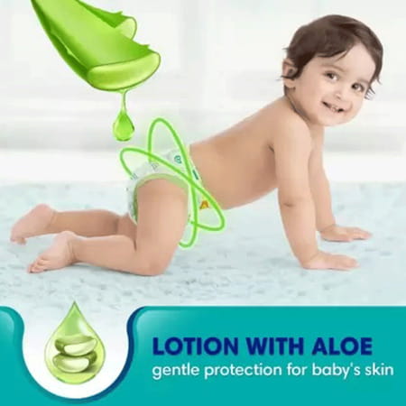 Pampers All Round Protection Pants Large 60 Count Lotion With Aloe Vera