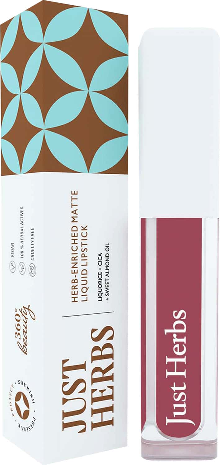 Buy JUST HERBS AYURVEDIC CREAMY MATTE LONG LASTING LIQUID LIPSTICK