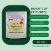 So Sweet Erythritol Powder 1 Kg Natural Sweetener Sugar Free (Pack Of 3)