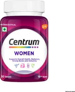 Centrum Women|supports Overall Health (veg) |world's No.1 Multivitamin (30 Tablets)